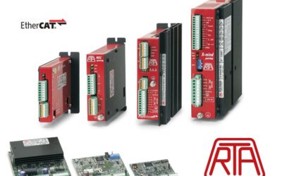 High quality, cost effective stepper drives with EtherCAT from top Italian manufacturer R.T.A. available from Micromech