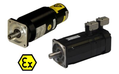 Certification extension for EY and EX servo motor series for explosive environments