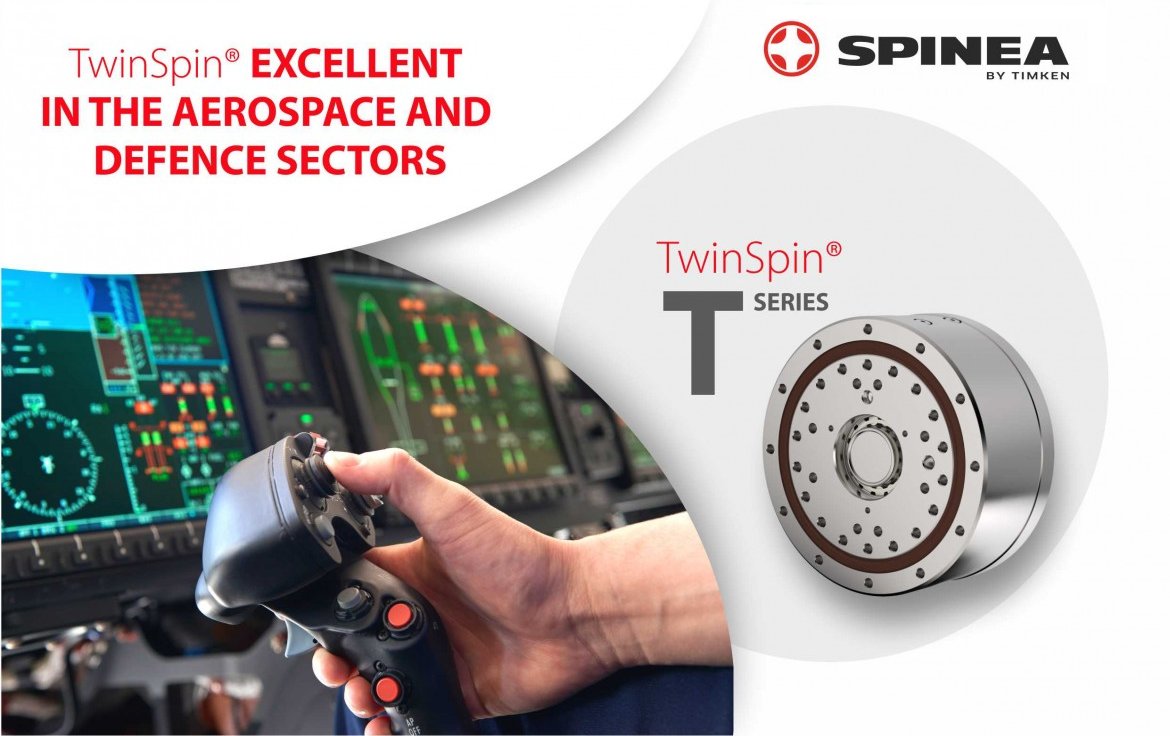 TwinSpin® successfully integrated into flight simulator joysticks